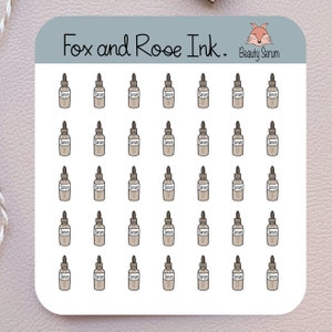 skin care stickers