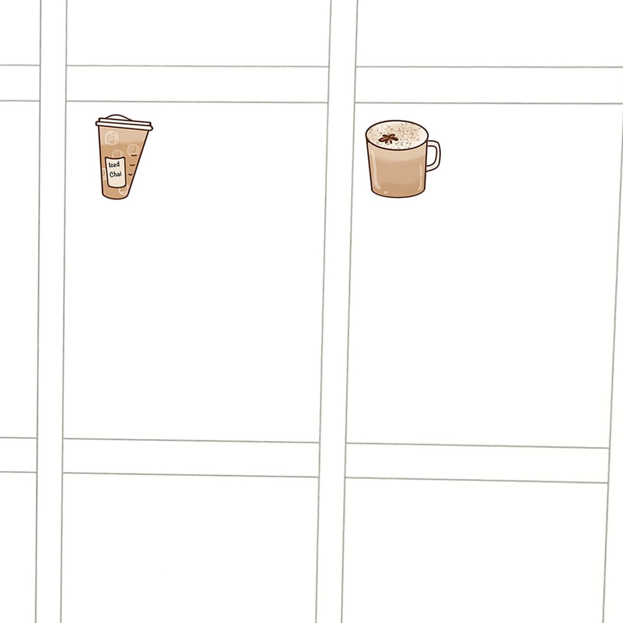 Chai Tea Sticker Sheet Chai Tea Planner Stickers Chai Stickers for ...