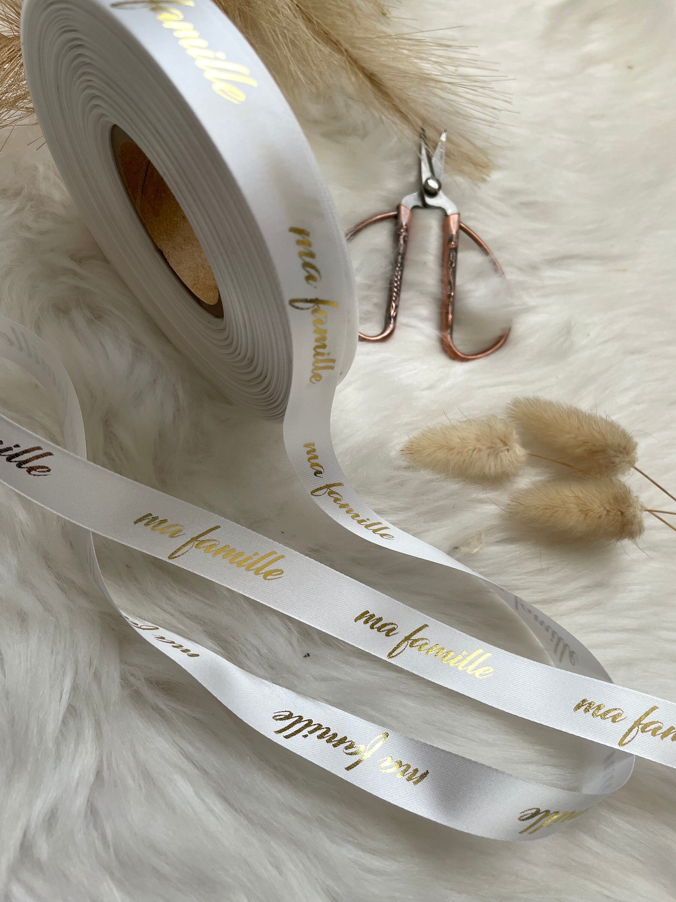 Personalized Printed Ribbon: Custom Branding, Wedding Favors (25mm) - Etsy