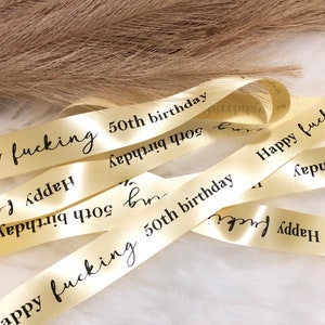 25mm Personalized Printed Ribbons for Any Occasions Customized Ribbon for Business Branding, Wedding Favours, Baptism Souvenirs image 8