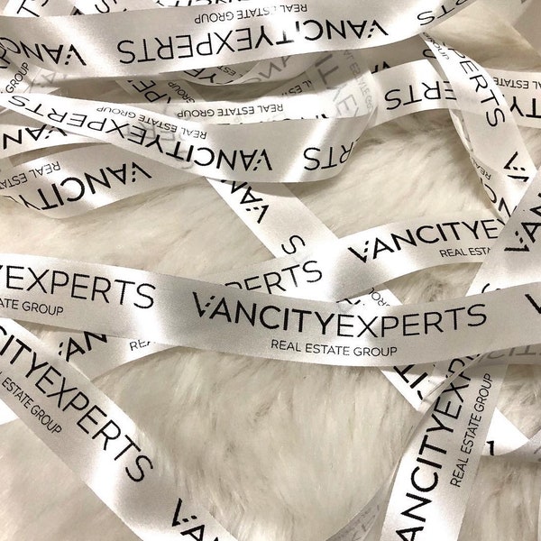 25mm Personalized Printed Ribbons for Any Occasions | Customized Ribbon for Business Branding, Wedding Favours, Baptism Souvenirs