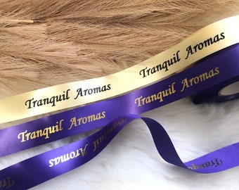 5 Meters Personalized Ribbon 15mm Baptism Wedding Special Occasion Custom Ribbons 5/8”