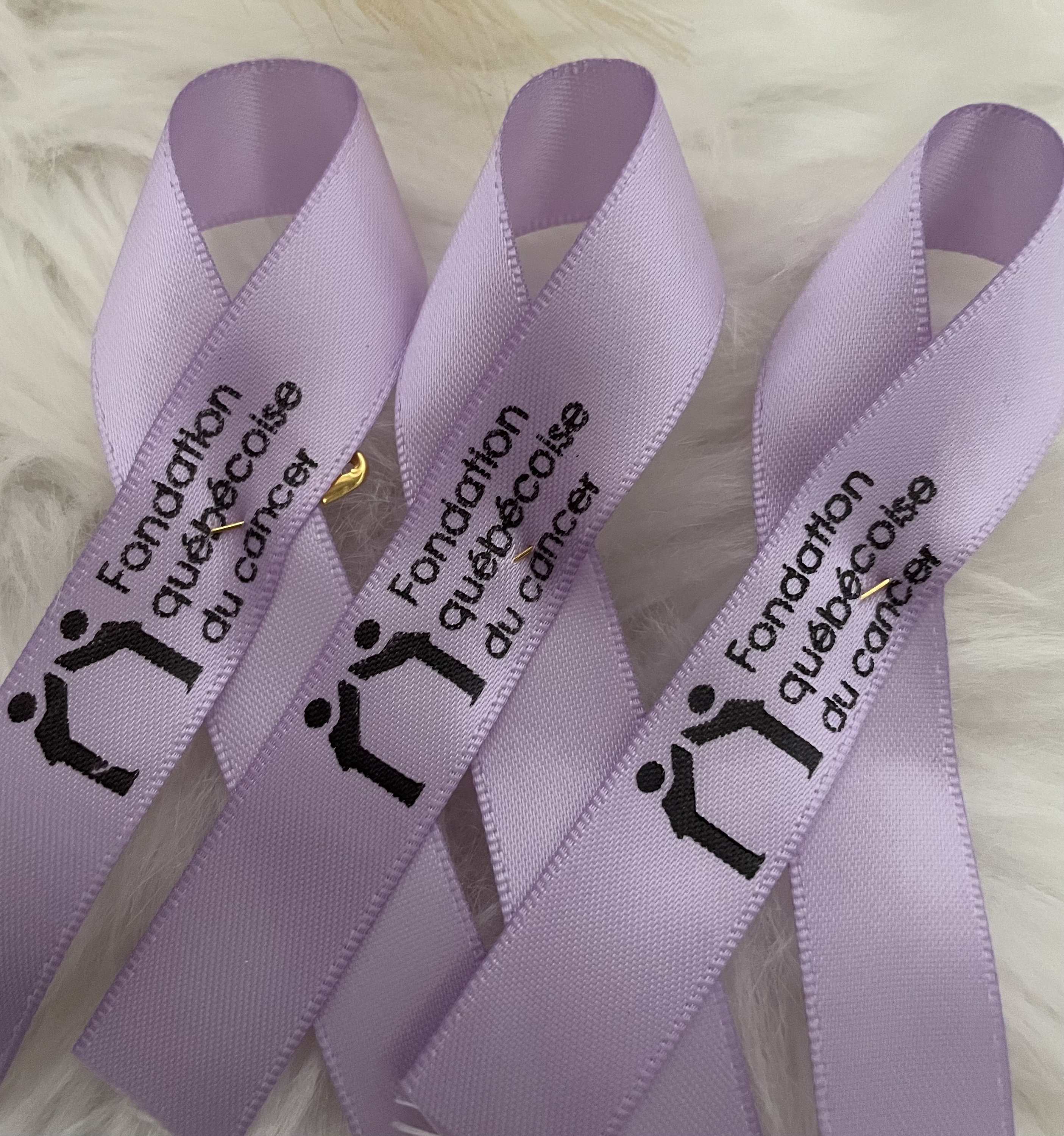 Funarl Ribbon Cancer Custom Cancer Awareness Ribbon Pin: Personalized Memorial Support ...
