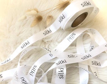 100 yards 22mm  Personalized Printed Ribbons for Any Occasions | 7/8” Customized Ribbon for Business Branding, Wedding Favours, Baptism