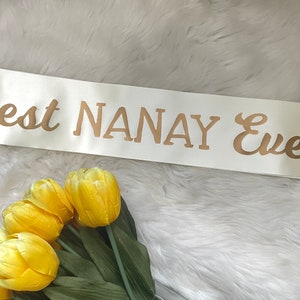 La migliore fascia Nanay di sempre/fascia per la festa della mamma/decorazione per la festa del baby shower