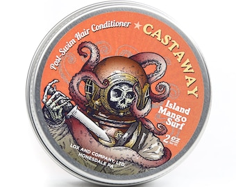 Men's Organic Hair Conditioner: Post Swim & Shower Moisturizer