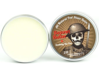 Organic Tea Tree Aftershave Balm: All Natural Face Moisturizer
