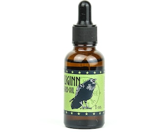 Huginn Beard Oil: All Natural Balsam Fir Scented Men's Grooming Oil