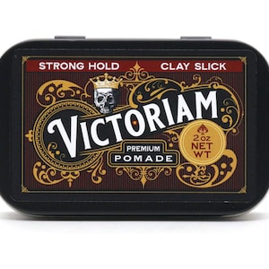 Clay Pomade, Strong Hold Hair Wax, Men&#39;s Clay Pomade, Slick Hair Cream, Hair Clay for Men, Hairstyling Cream For Men, Hair Wax