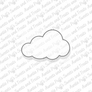 File STL del tagliabiscotti nuvola