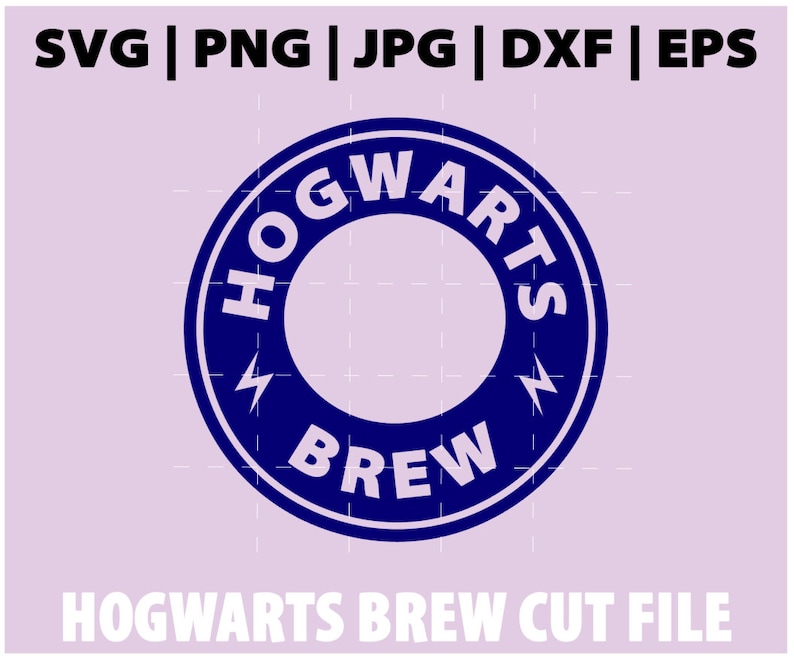 Download Hogwarts Brew Starbucks SVG Harry Potter Starbucks SVG | Etsy