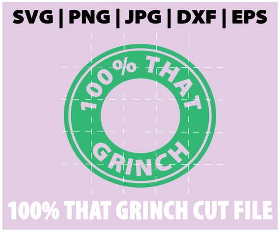 Download Christmas Starbucks 100 That Grinch Svg Bundle Christmas Etsy PSD Mockup Templates