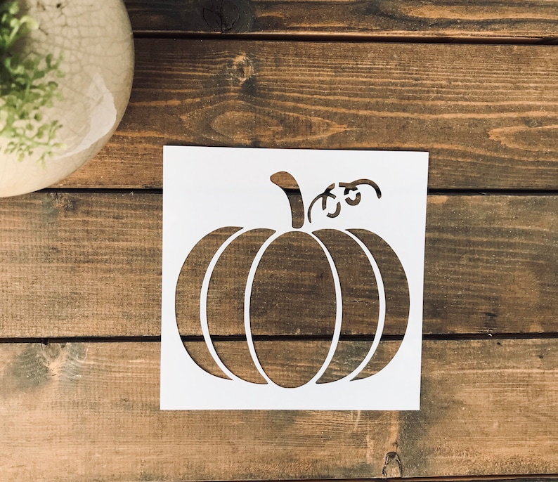 Stencil, Pumpkin Stencil, Fall Stencil, DIY Pumpkin , Gift For Crafter, Stencil For Painting, Stencil For Wood 