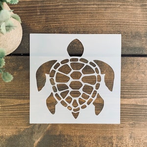 Stencil, Reusable Sea Turtle Stencil, Beach Stencil, Summer Stencil, BeachThemed Stencils, Stencil For Painting, Whale Stencil