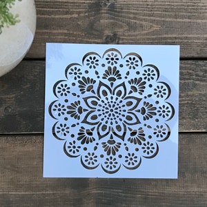 Mandala Stencil | Home Decor Stencil |Mandala Stencil For Painting | Mandala Craft Stencil | Mandala Design | DIY Mandala Craft