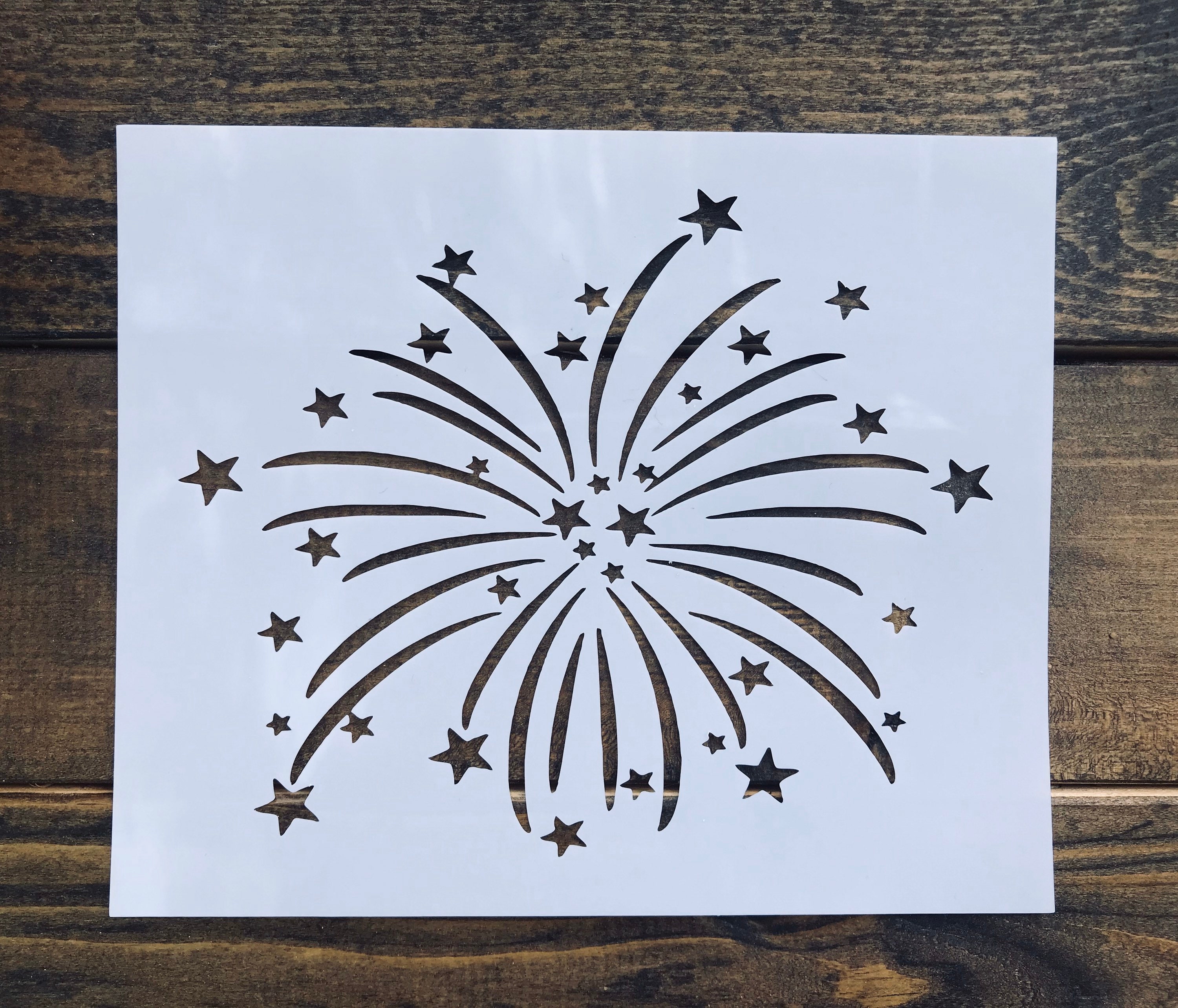 4th of July Stencil Forth of July Stencils Summer Time | Etsy