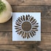 Stencil, Sunflower Stencil, Flower Stencil, DIY Sunflower, Gift For Crafter, Stencil For Painting, Stencil For Wood 