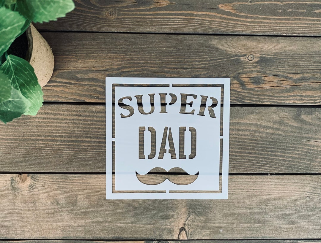 Father’s Day Stencils, Father’s Day Gift, Father’s Day Stencil Bundle ...