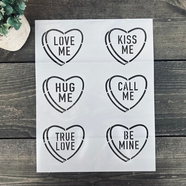 Love Stencil - Etsy