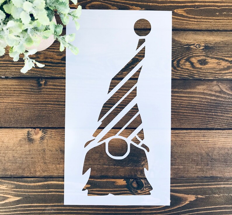 Printable Gnome Stencil Printable World Holiday