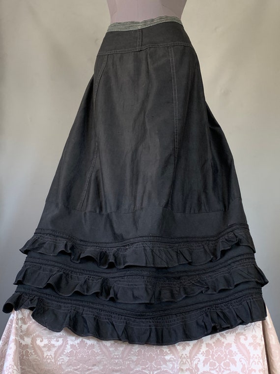 Antique Mourning Skirt