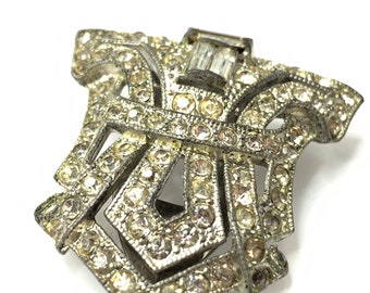 Rhinestone brooch