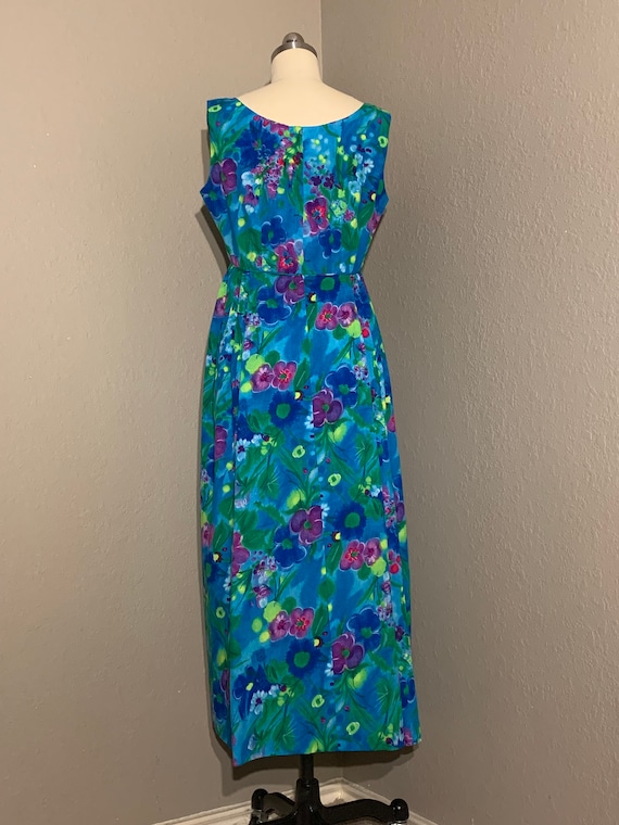 Zara | Watercolor Floral Midi Dress main image 1