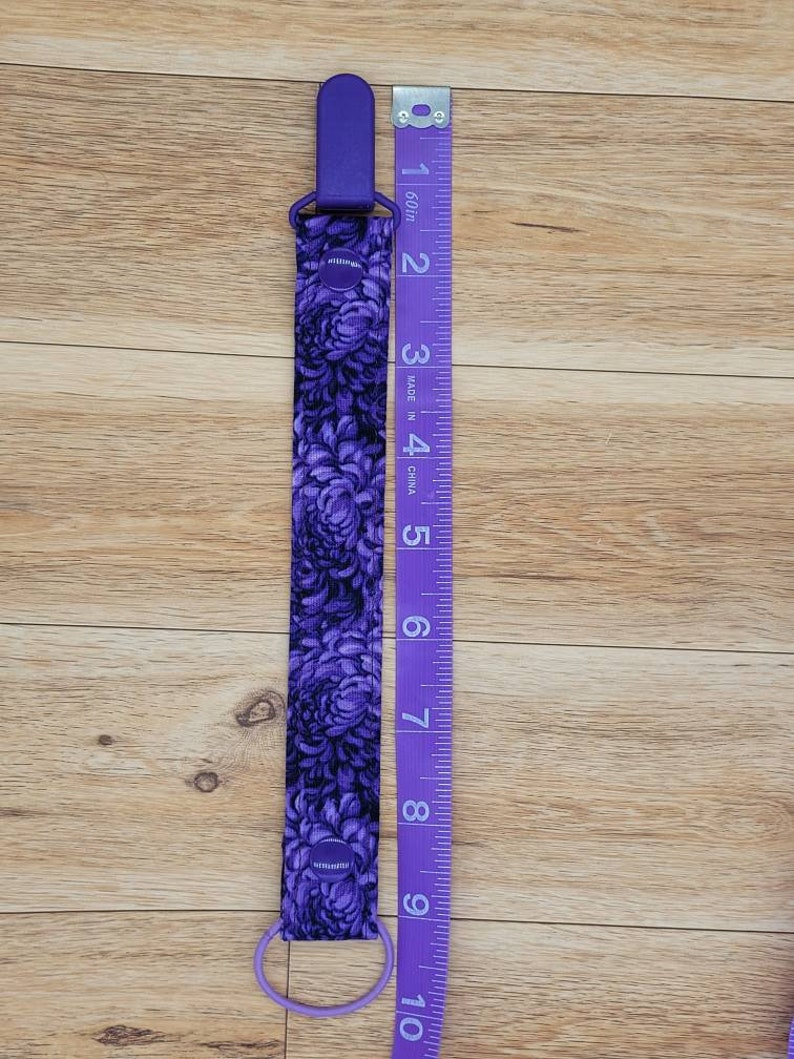 Paci Leash Baby Shower Gift for girl Binky Lanyard Dummy Chain Pacifier Clip Flower Floral Baby Gift Soother Holder Baby Girl Gift