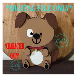 Freestanding Puppy - CHARACTER ONLY