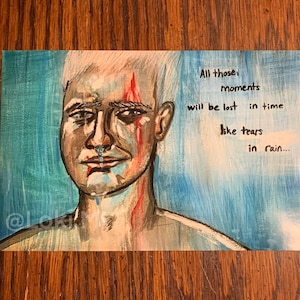 Blade Runner Roy Batty Mini Print