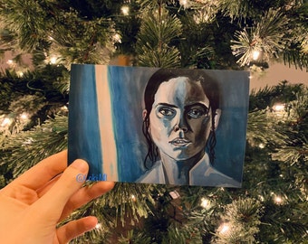 Rey Star Wars Mini Kunstdruck