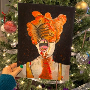 Clicker Original Gouche Painting The Last Of Us 2