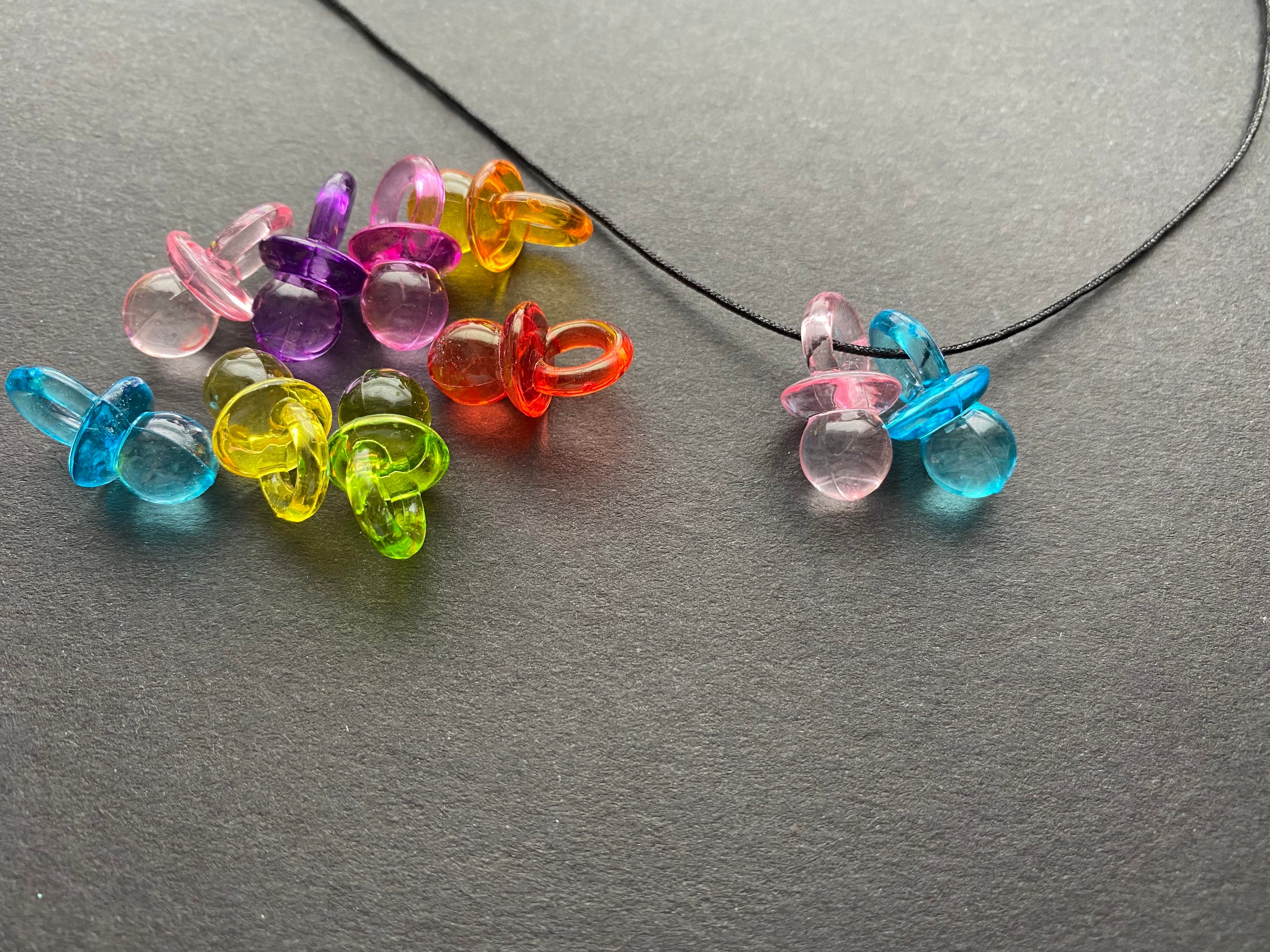 90s Style Dummy Festival Necklace Etsy