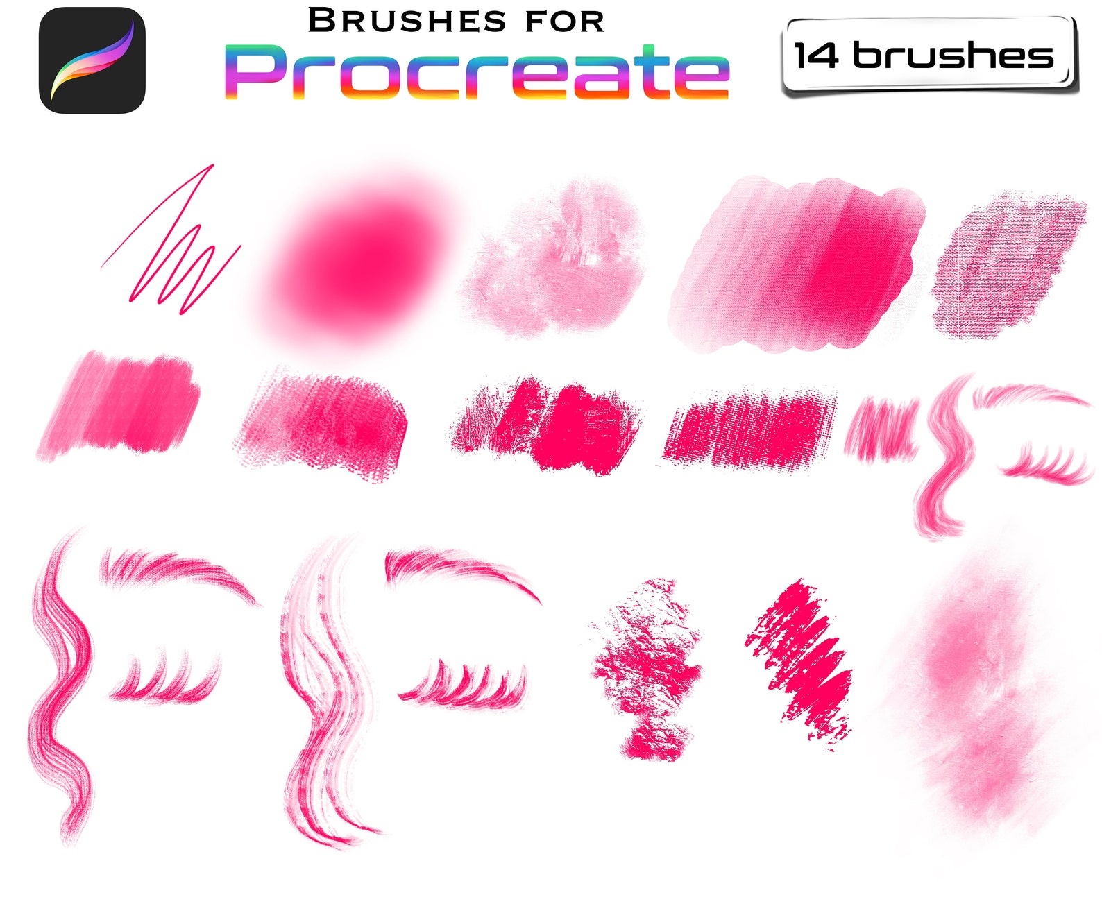 Digital oil brushes Oil painting Procreate Portrait brushes Etsy