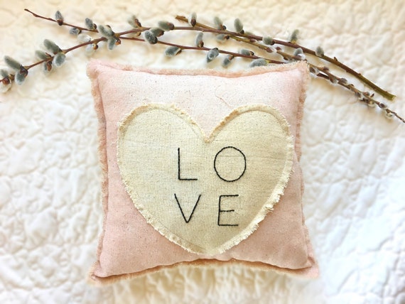 Cream heart cushion hotsell
