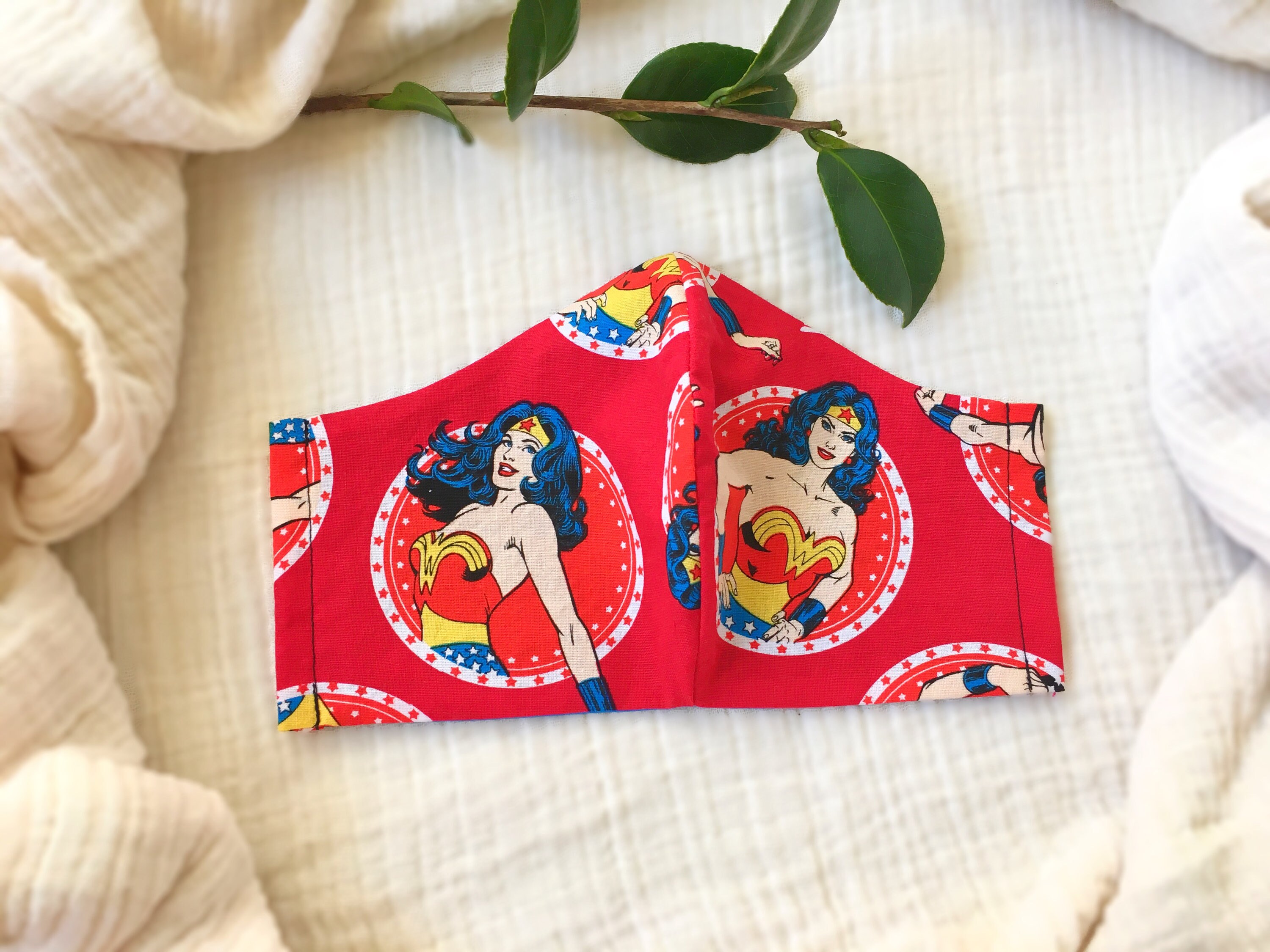 Wonder Woman Face Masks DC Superhero Filter Pocket Etsy