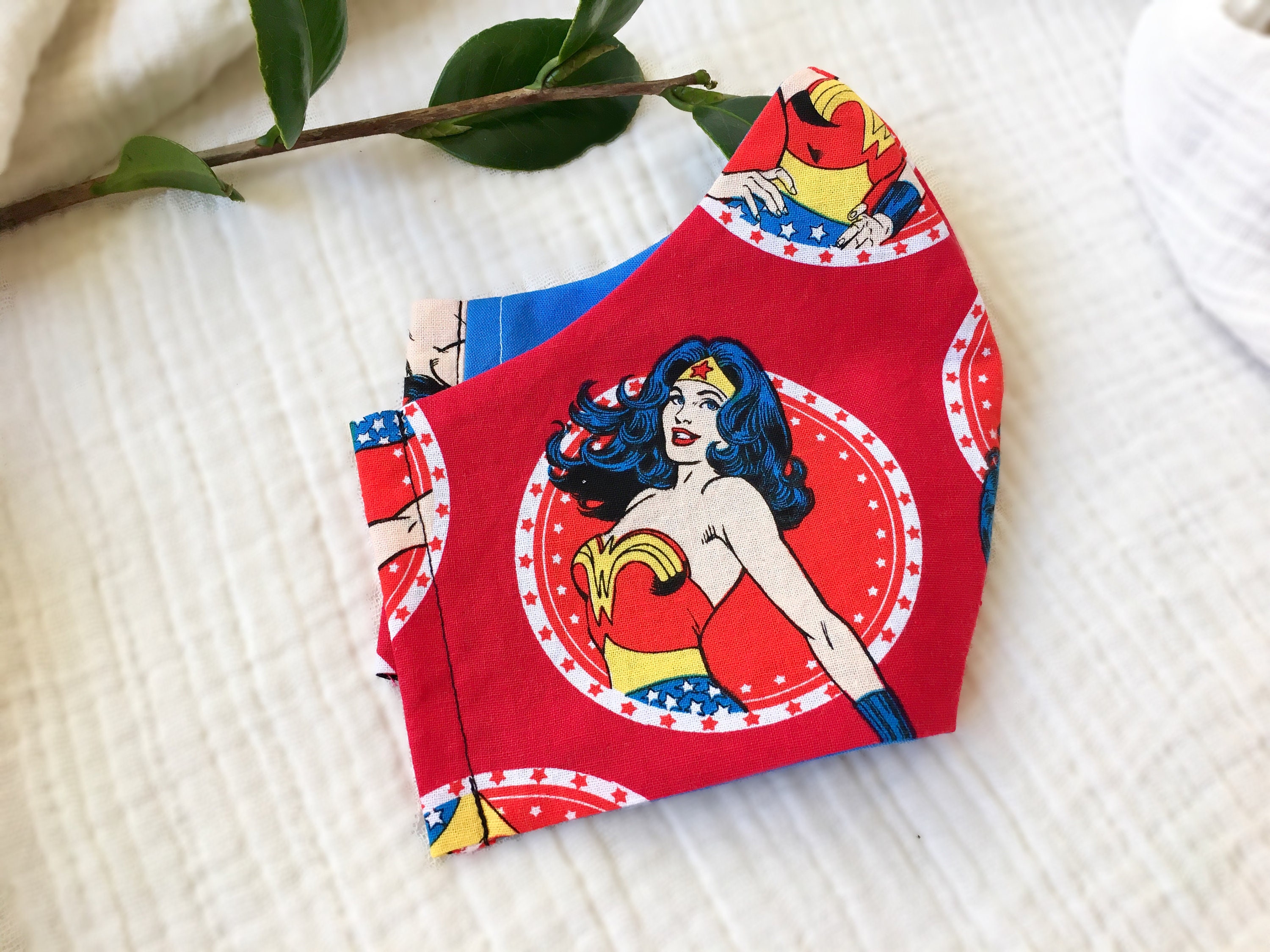 Wonder Woman Face Masks DC Superhero Filter Pocket Etsy