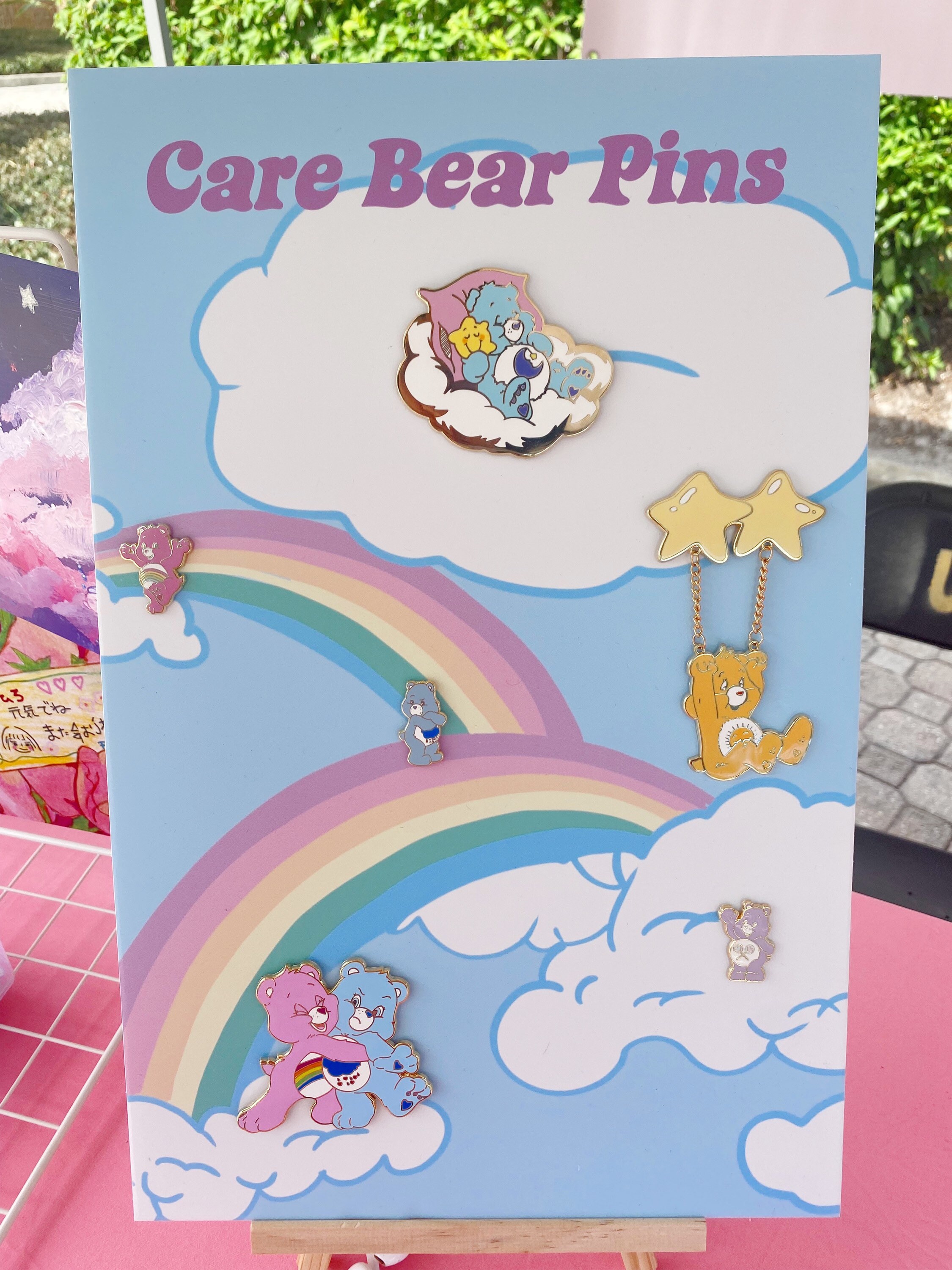 Care Bear Pins Nostalgia 90s Kawaii Etsy New Zealand