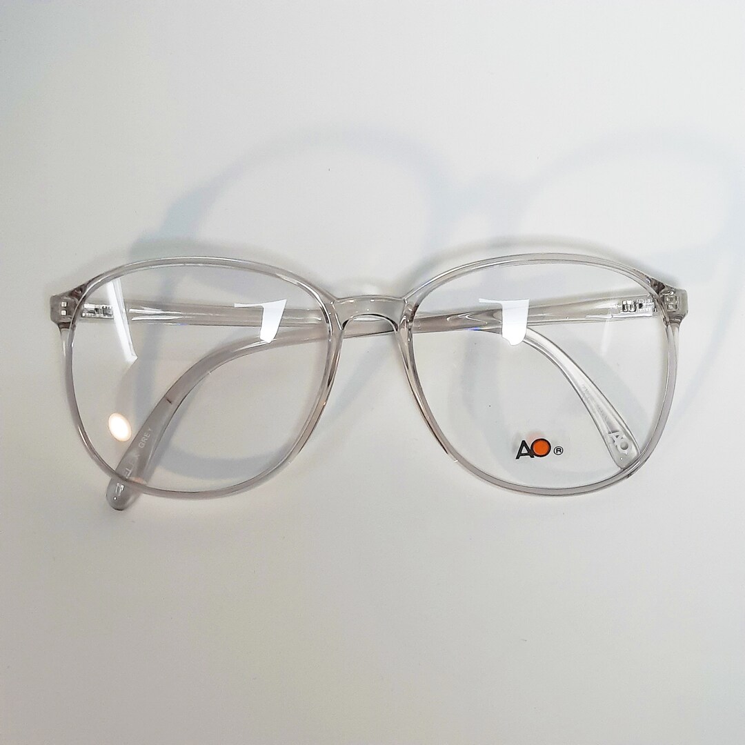 Vintage Clear Round Square Glasses Frames Eyewear Eye Glasses Retro