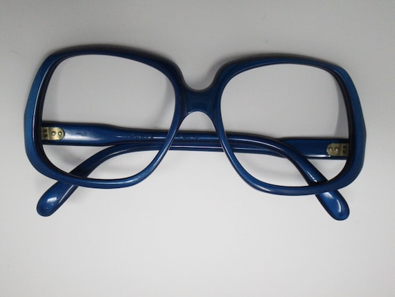 Comex Blue Vintage Eyeglasses Sunglasses Frames -