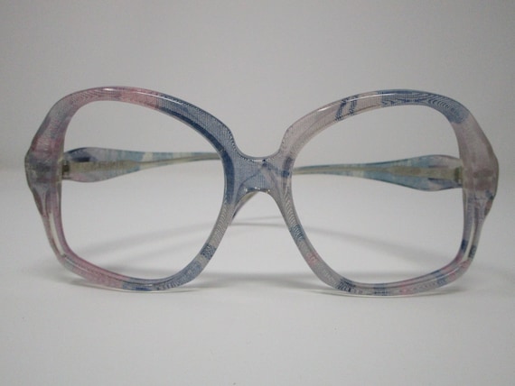 Jacques Esterel Blue White Pink 60s 70s Vintage Ey