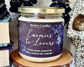 Enemies to Lovers | Bookish Candle | Fandom Candle | Soywax Candle