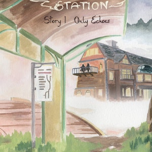 Moonsprout Station Story 1: Only Echoes, Signed and Personalized Printed Comic