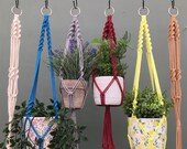 Macrame plant hanger macrame wall hanging hanging planter indoor plant hanger indoor planter home decor Christmas gift birthday gift