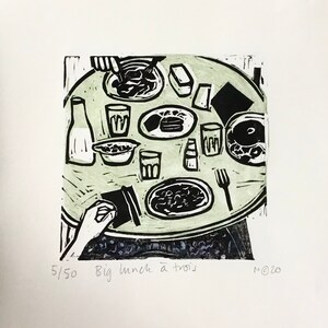 Big lunch à trois
