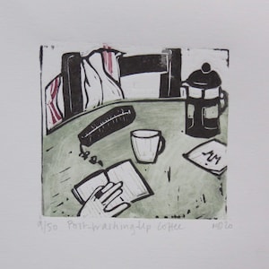 Pós-lavagem do café
