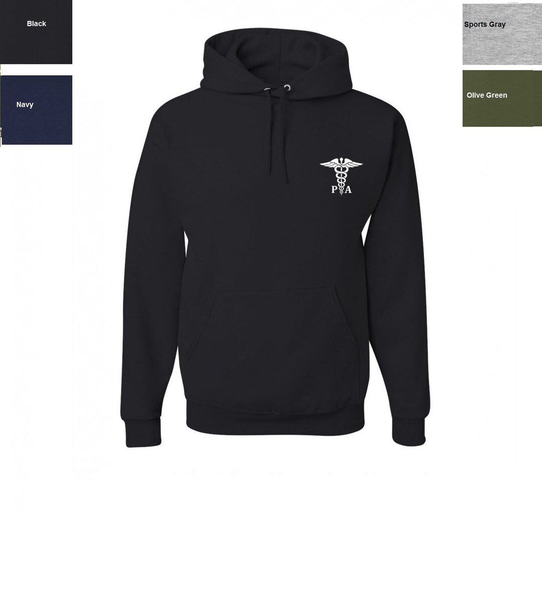 PA Physician Assistant Medical Service Sweatshirt Hoodie Etsy