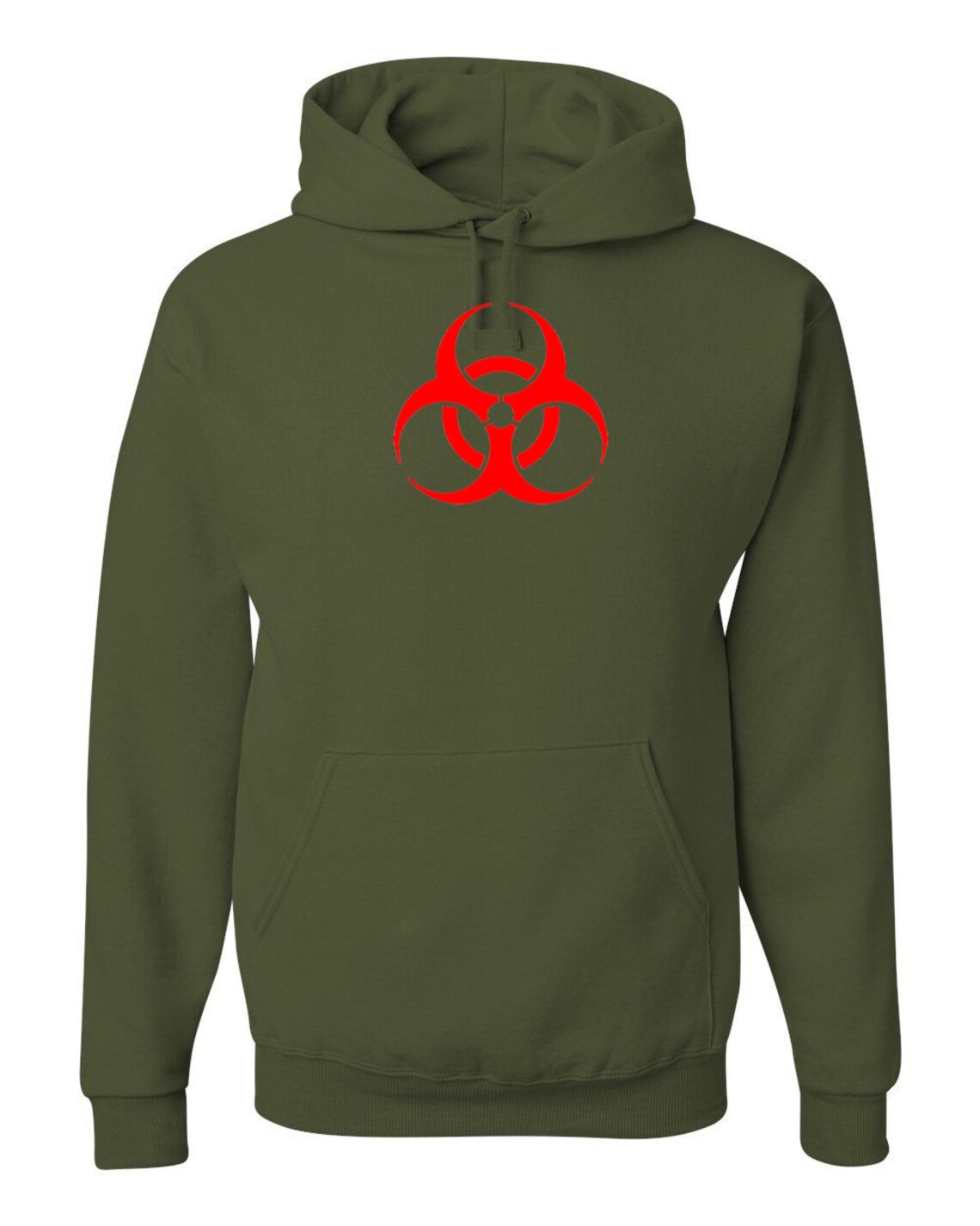 Biohazard Symbol Radioactive Danger Sweatshirt Hoodie | Etsy