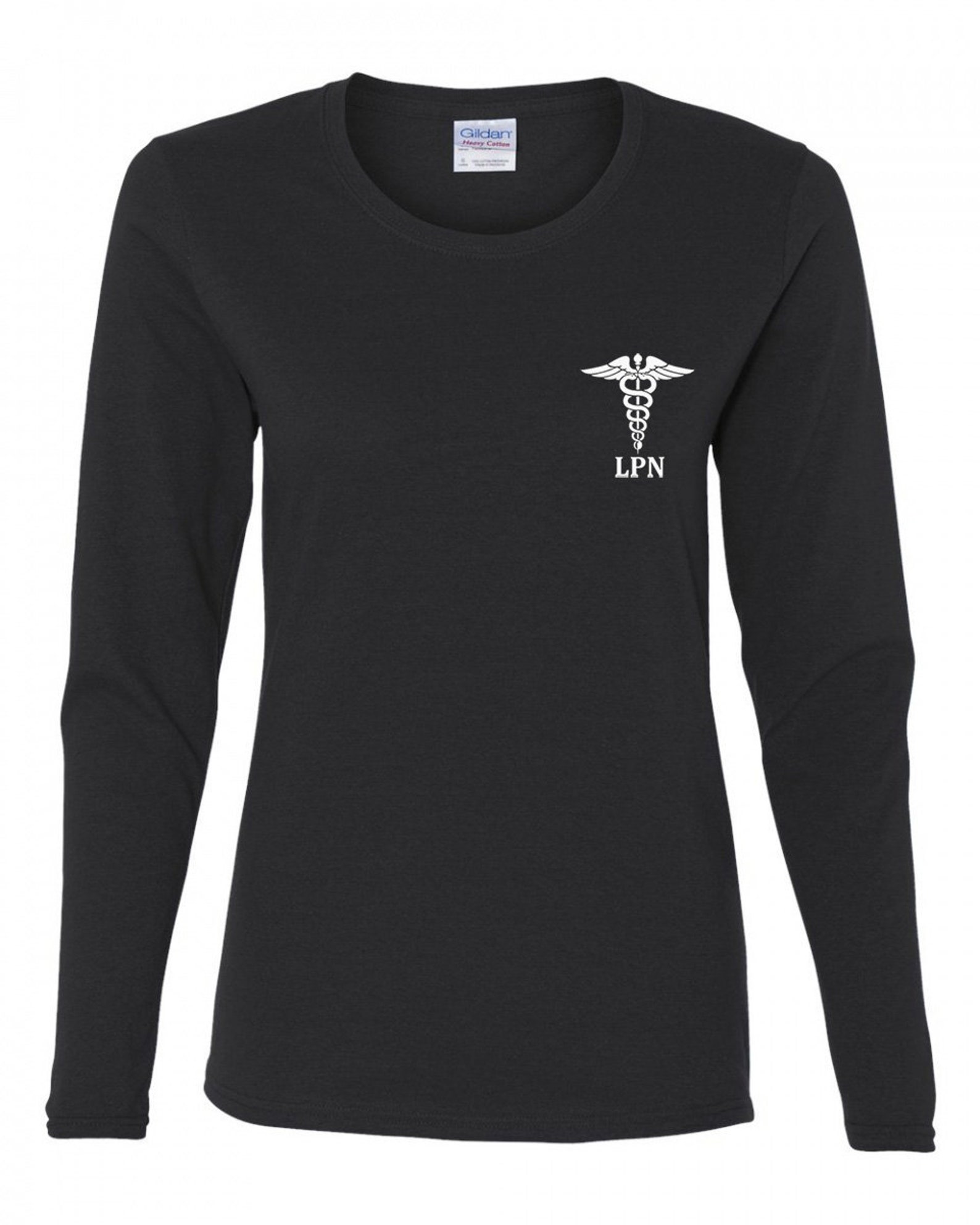 LPN Licensed Practical Nurse Long Sleeve Women's Tshirt Etsy