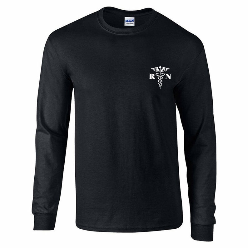 RN Registered Nurse Medical Service Long Sleeve Men's Etsy